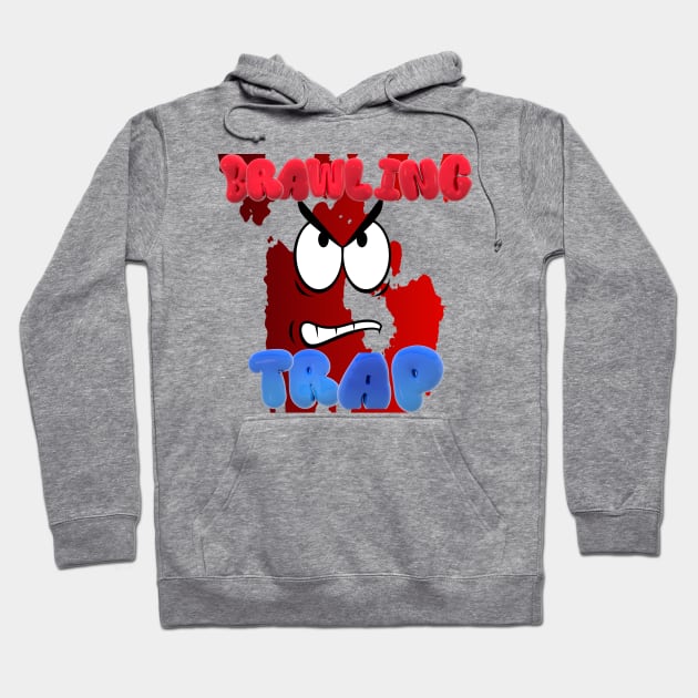 Brawlin T Shirts Bloody Drip Hoodie by Nolimbs Photoshop